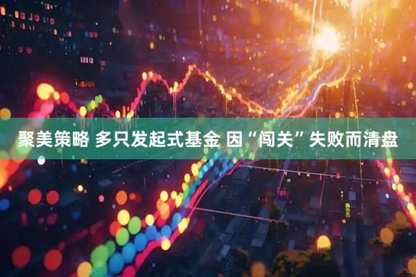 聚美策略 多只发起式基金 因“闯关”失败而清盘