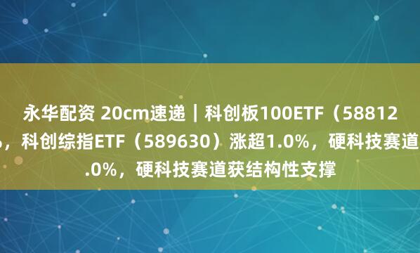 永华配资 20cm速递｜科创板100ETF（588120）涨超1.1%，科创综指ETF（589630）涨超1.0%，硬科技赛道获结构性支撑